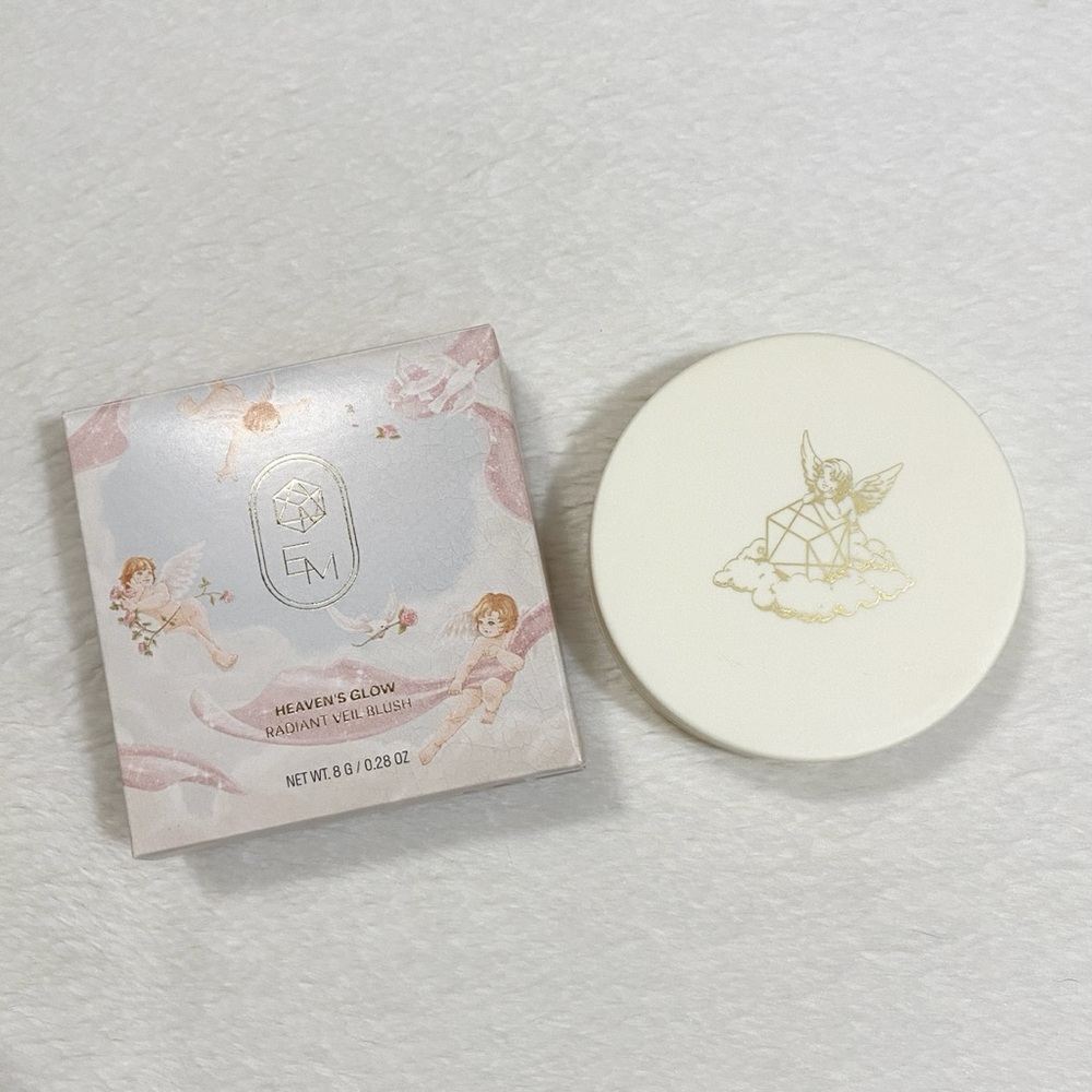 EM Cosmetics Heavens Glow Radiant Veil Blush - Persimmon